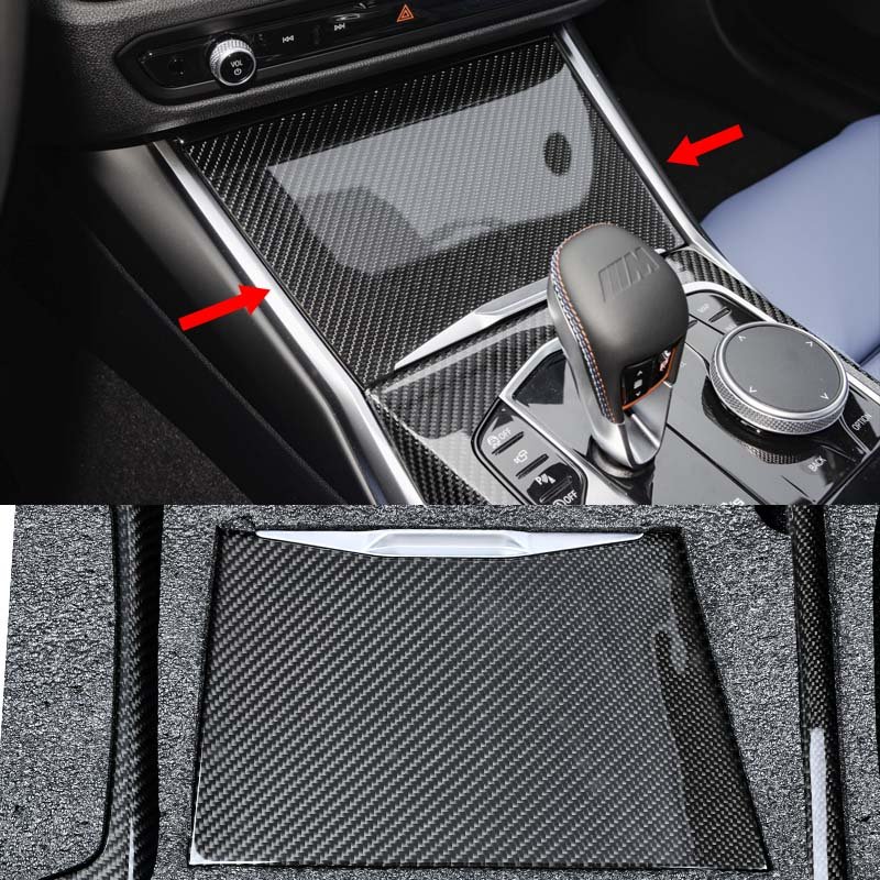 Alcantara for BMW G20 G28 G23 Serie 3 4 Car Interior Center Console Dashboard Armrest Box Panel Trim Cover Stickers Accessories