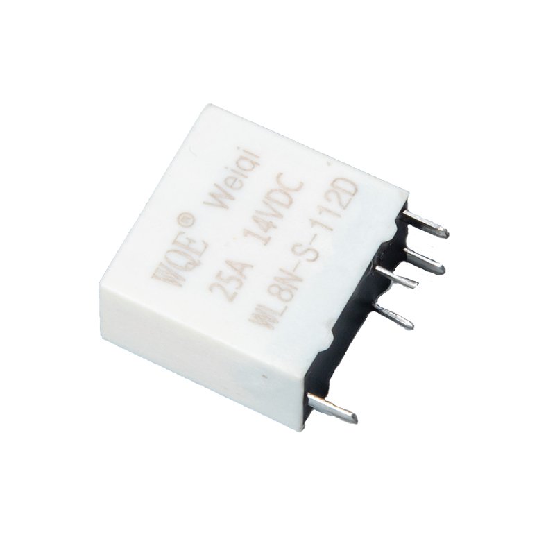 WQE China relay manufacturer WL8NW 2C/2A contact type max 30A current 8 pins pcb mount relay coil 6/9/12/24vdc 0.64W 0.8W