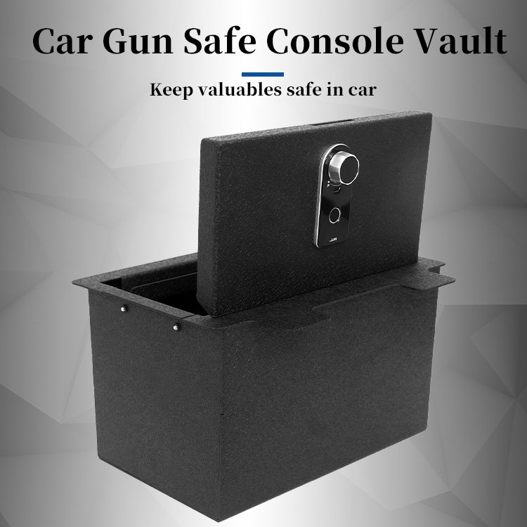 In-vehicle Console Safe for Chevy Silverado 1500 Gun Safe Armrest Safe Box Anti-theft Car Accessories