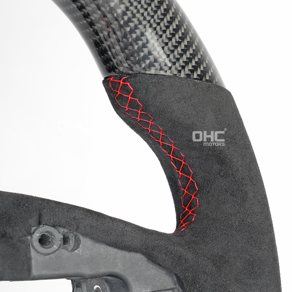 Wholesale Price Type R Steering Wheel For 2016 2018 2019 2020 2021 Honda 10th Gen Civic Carbon Fiber Steering Wheel Alcantar-a
