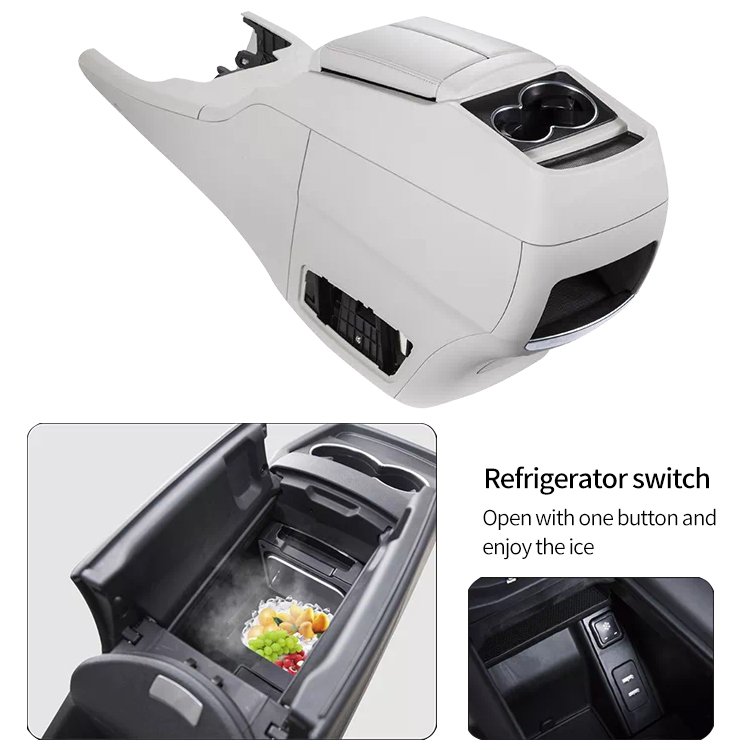Abs Material Car Armrest Box for Car V-class W447 VITO Center Console Armrest Storage Box
