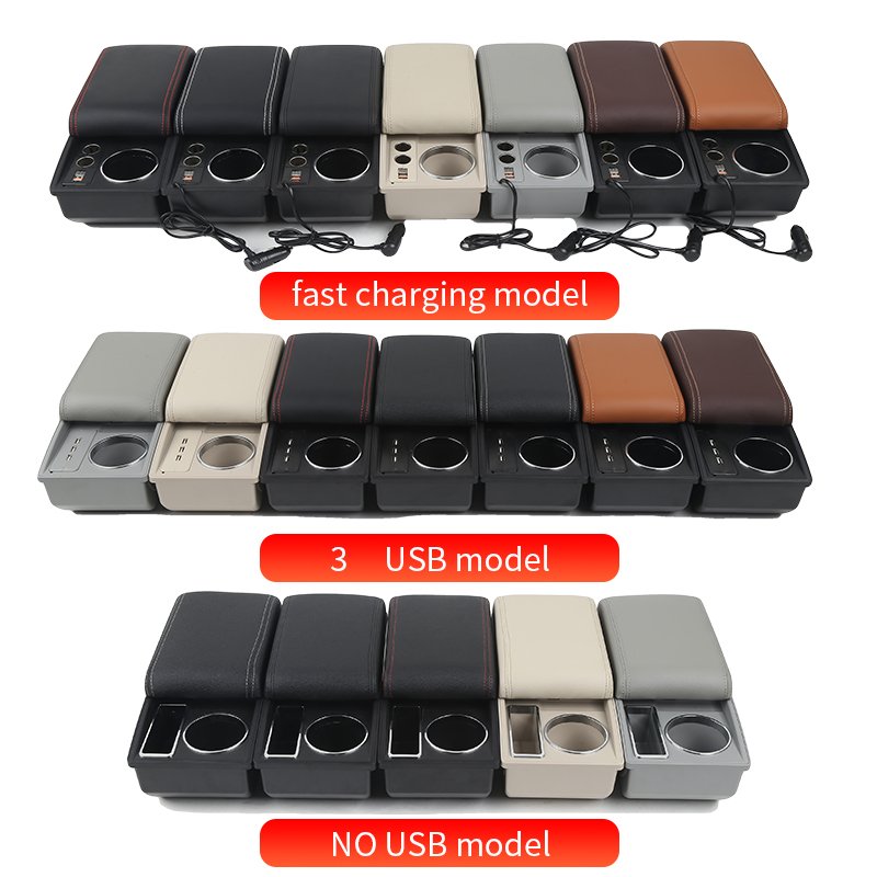 TONC High Quality Car Armrest Box Suitable for Chevrolet Onix Car Interior Modified Armrest with Cup Holder