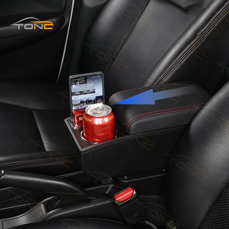 TONC High Quality Car Armrest Box Suitable for Chevrolet Onix Car Interior Modified Armrest with Cup Holder