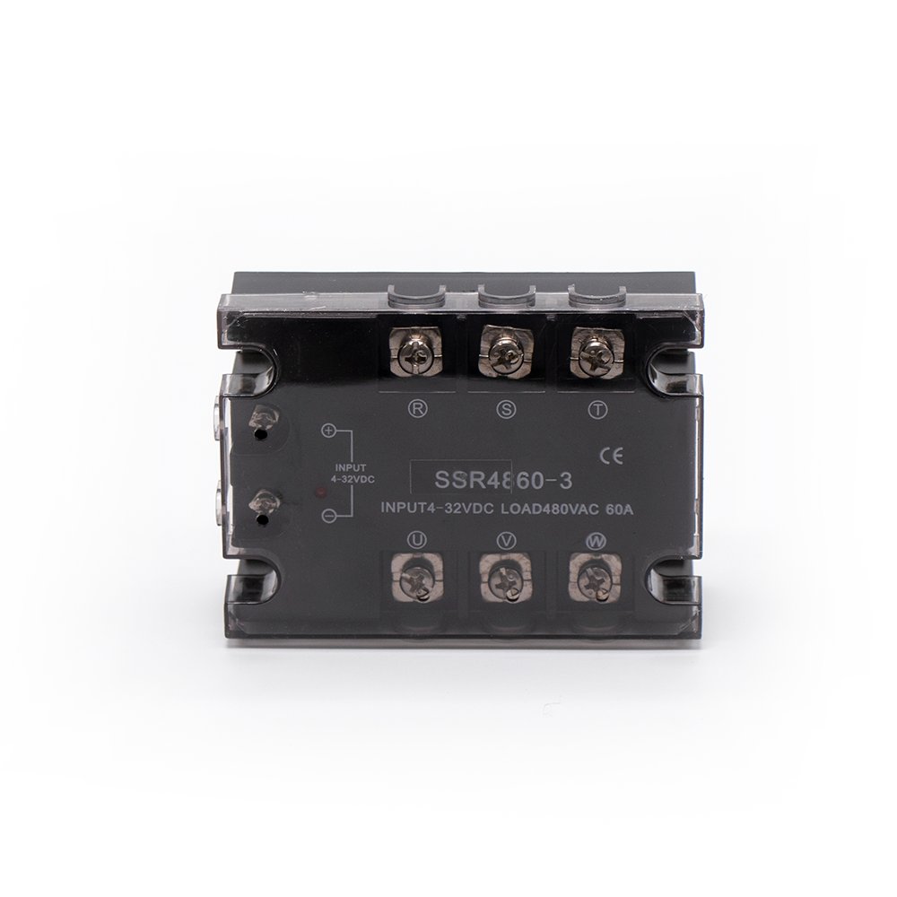 100-600a 4-32vdc Control Industrial Grade Ac Three Phase Solid State Relay Ssr