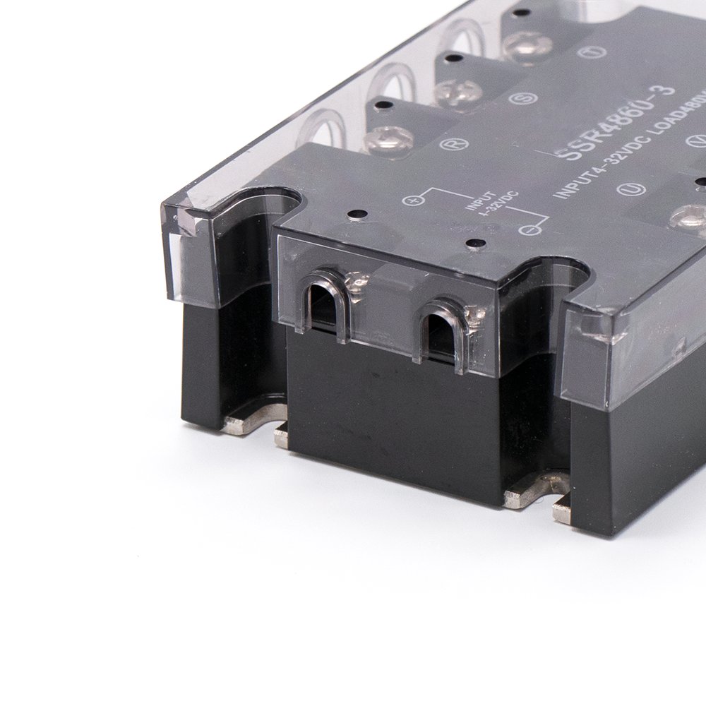 100-600a 4-32vdc Control Industrial Grade Ac Three Phase Solid State Relay Ssr