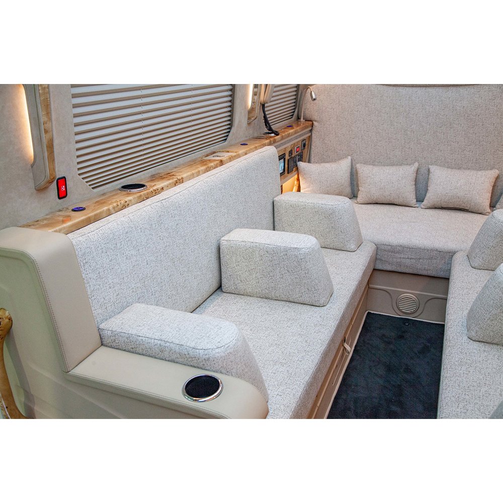 Sprinter Passenger Bus 906 Seat Convertible Bench Luxury Mercedes Sprinter Van Seats with Seats Inside and windows