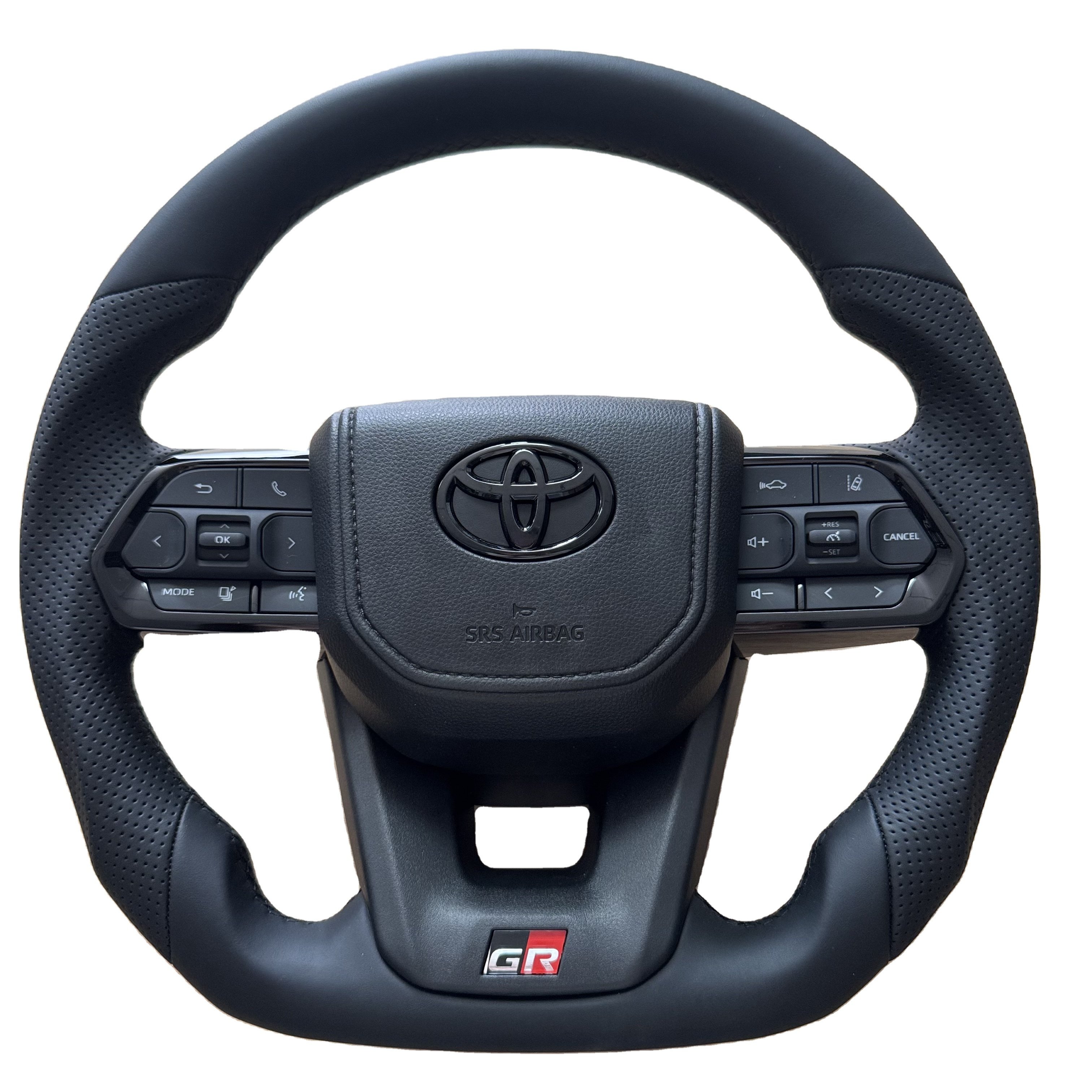 Upgrade LC300 GR Style Steering wheel For TOYOTA LAND CRUISER200 LC200 ALPHARD20 Vellfire 30 Carbon Fiber Wheel