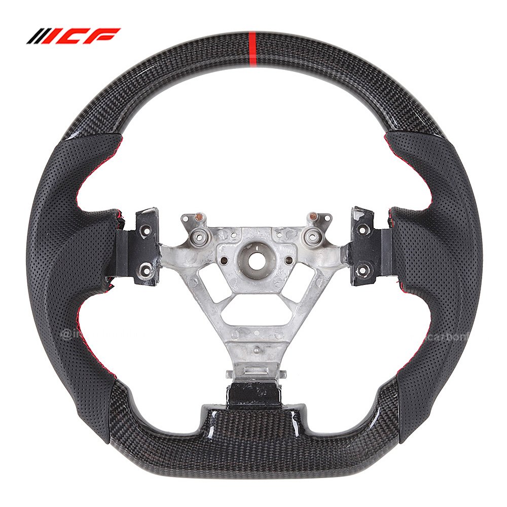 100% Real Carbon Fiber Steering Wheel for NIssan 350Z 370Z GTR Navara GTR R34 i8
