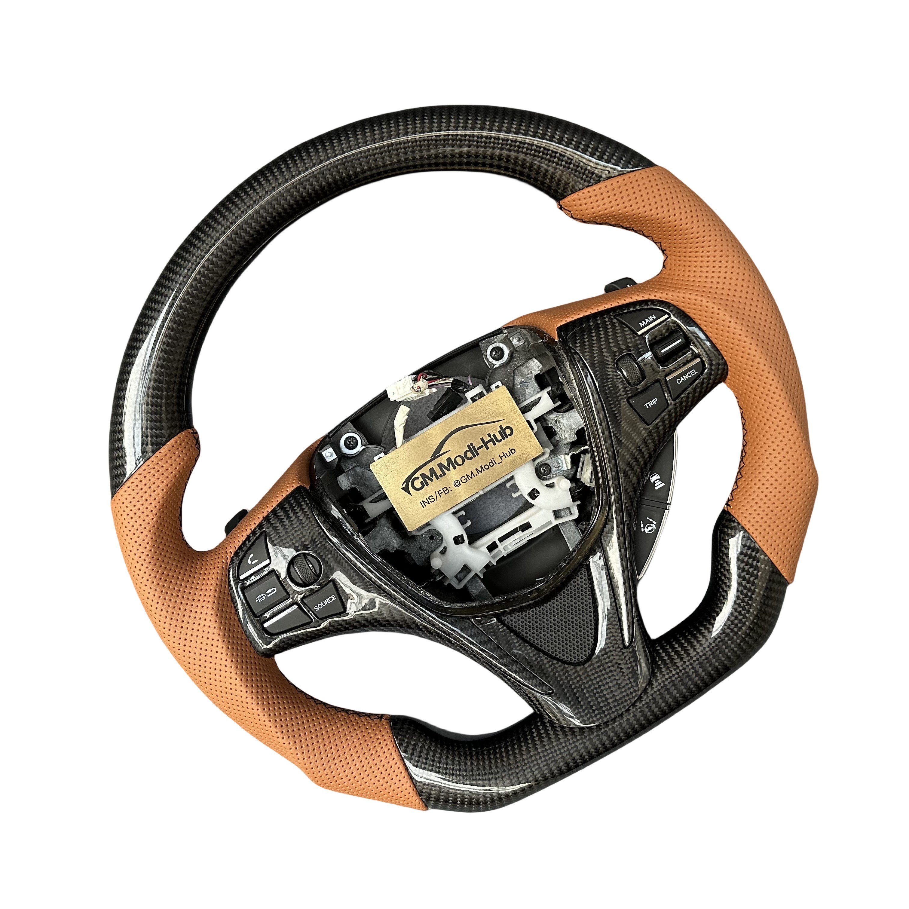 GM.Modi-Hub Factory Supply Carbon Fiber Car Steering Wheel For Acura 2015 -2020 TLX / 2014-2020 MDX