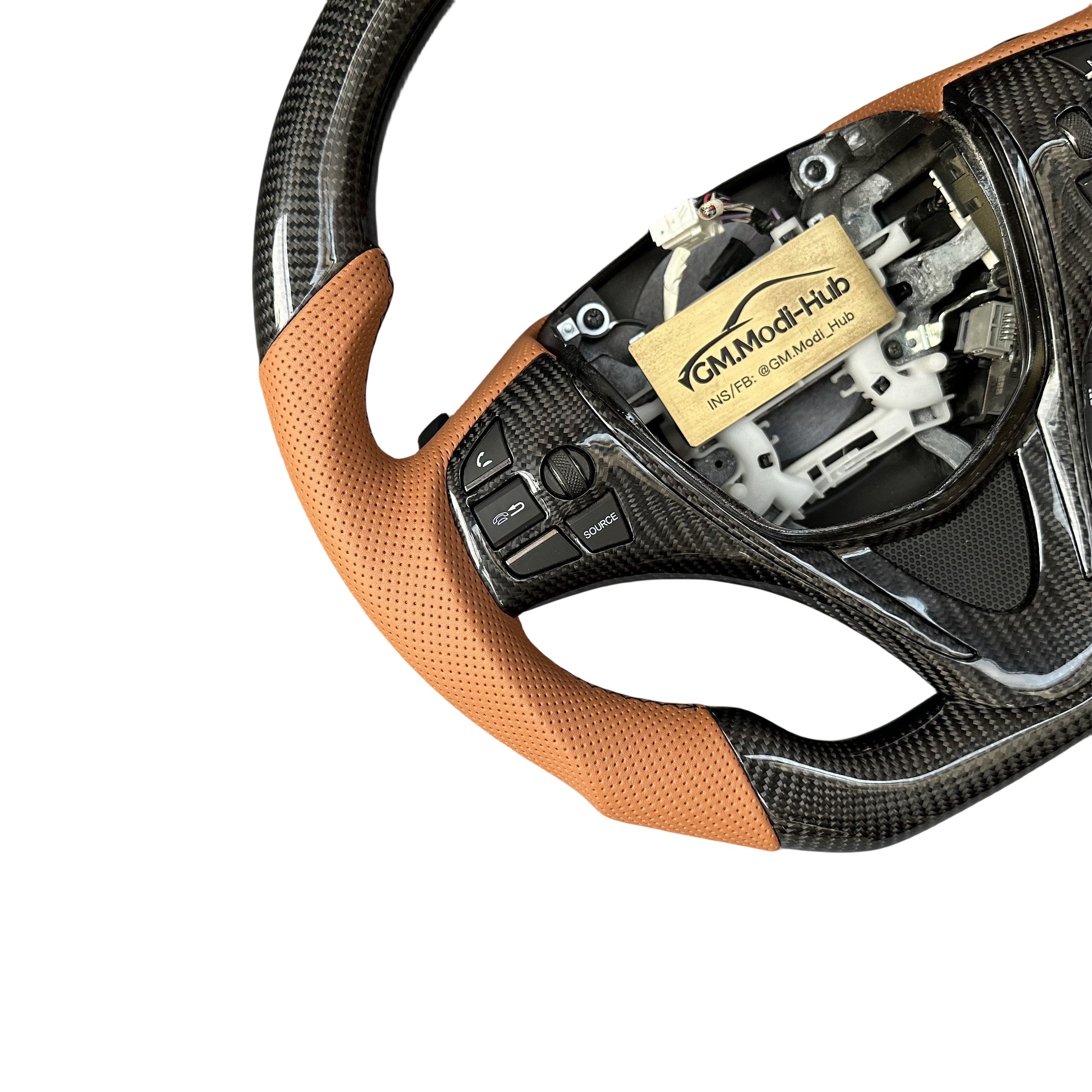GM.Modi-Hub Factory Supply Carbon Fiber Car Steering Wheel For Acura 2015 -2020 TLX / 2014-2020 MDX