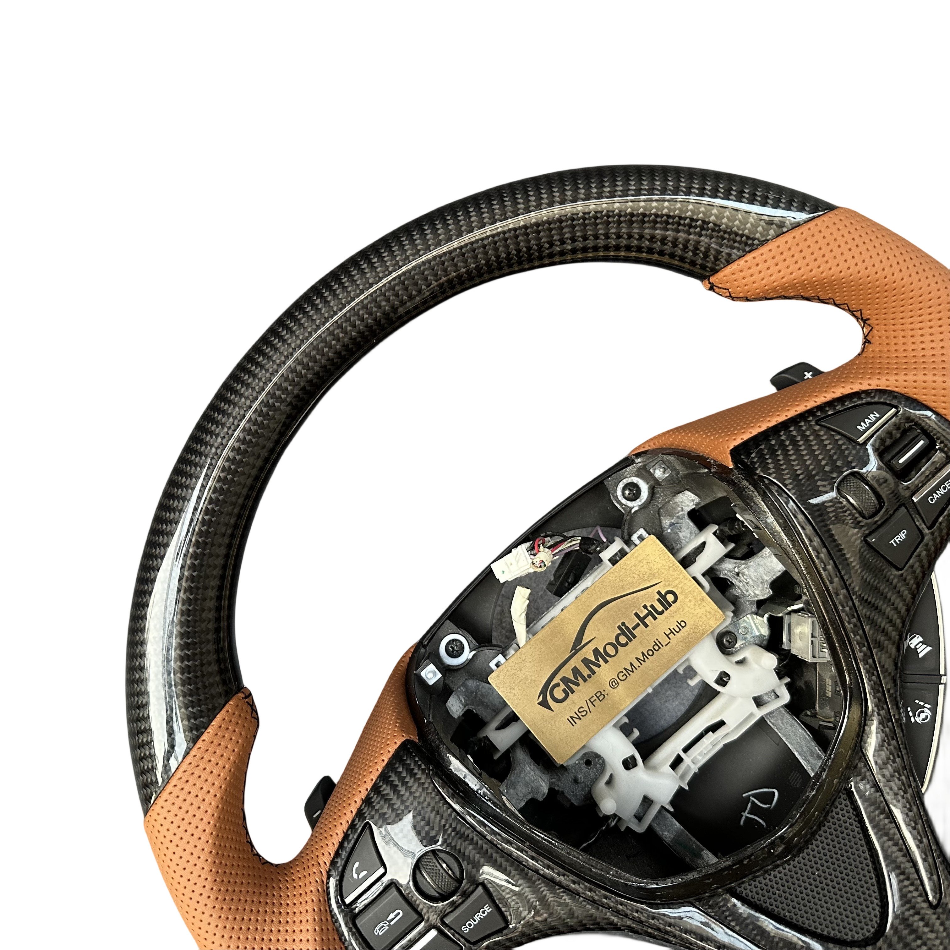 GM.Modi-Hub Factory Supply Carbon Fiber Car Steering Wheel For Acura 2015 -2020 TLX / 2014-2020 MDX