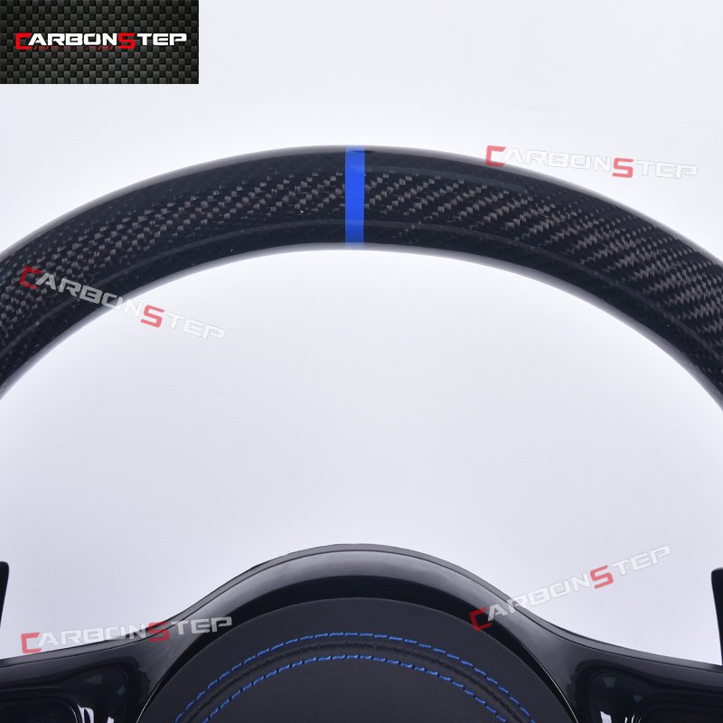 LED Display Carbon Fiber Steering Wheel For Mercedes Benz AM-G Vi-to W447 SLK R171 G Class A220 W219 GLE W176 W202
