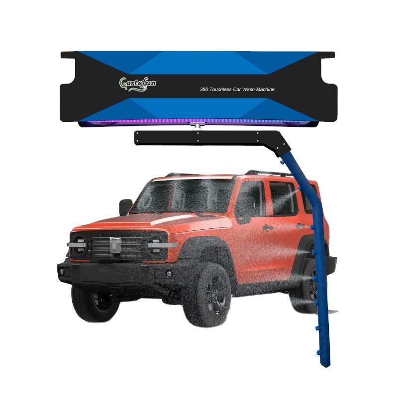 Factory Direct Sales 360 Non-Contact Automatic Car Wash Station Electric Power Source Automatic Car Washing Machine