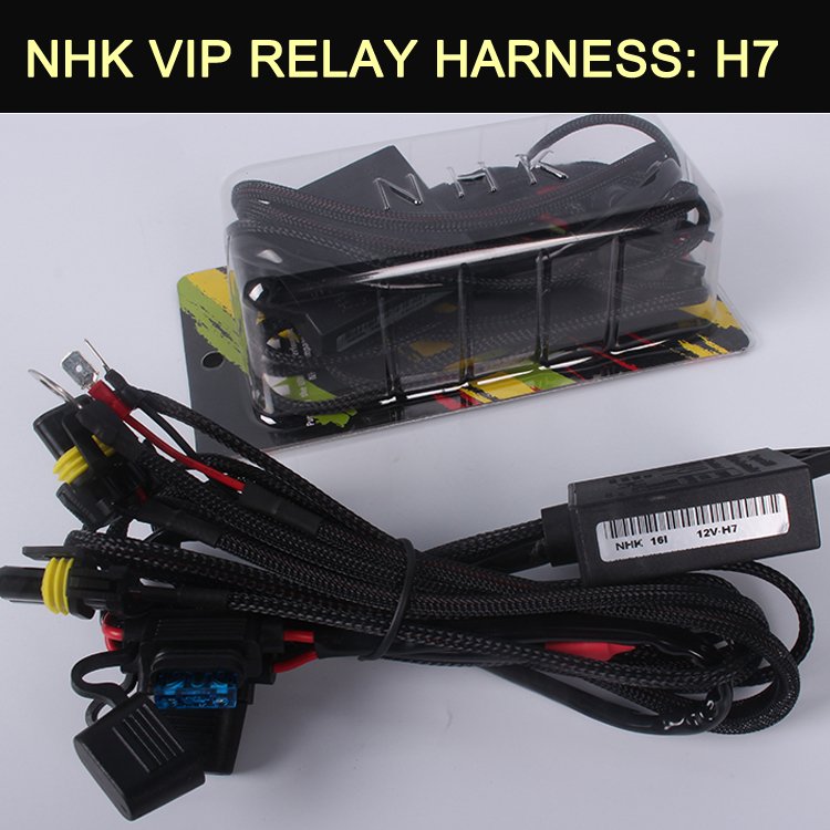 NHK H7 Double Insurance VIP Version Big Waterproof Relay Harness Wire
