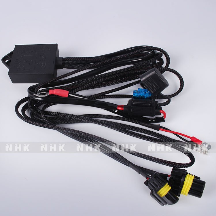 NHK H7 Double Insurance VIP Version Big Waterproof Relay Harness Wire
