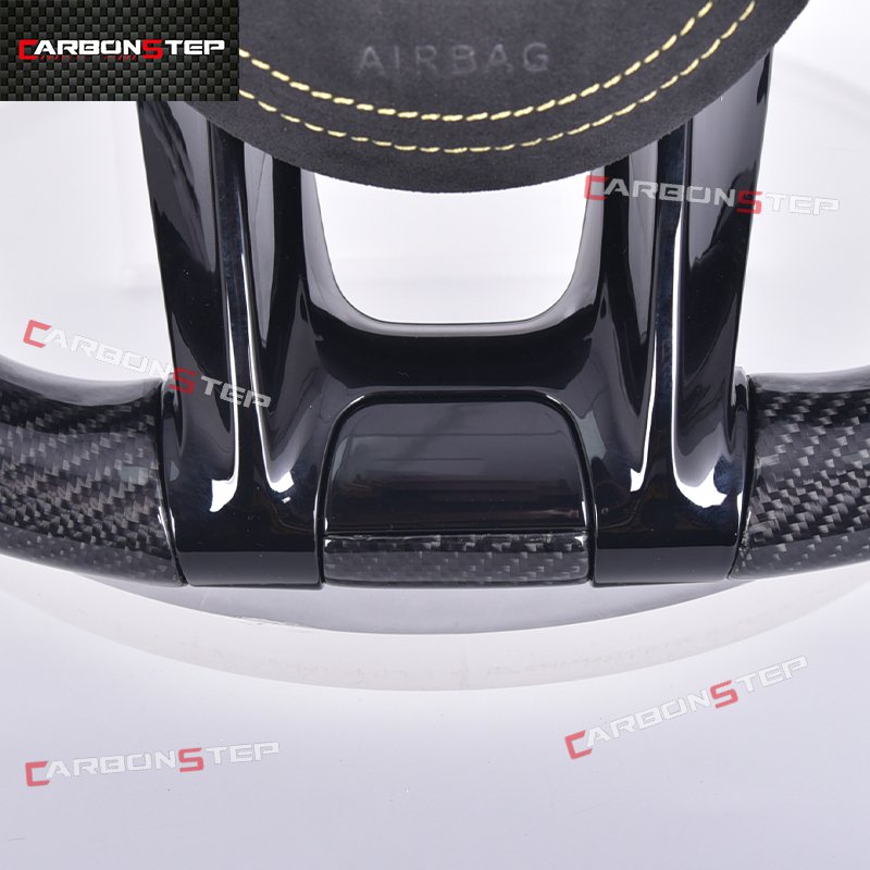 Car LED Steering Wheel For Mercedes Benz AMG W210 SL R230 AMG GT C Class Sprinter GTC R190 E63 W218 Carbon Fiber Steering Wheel