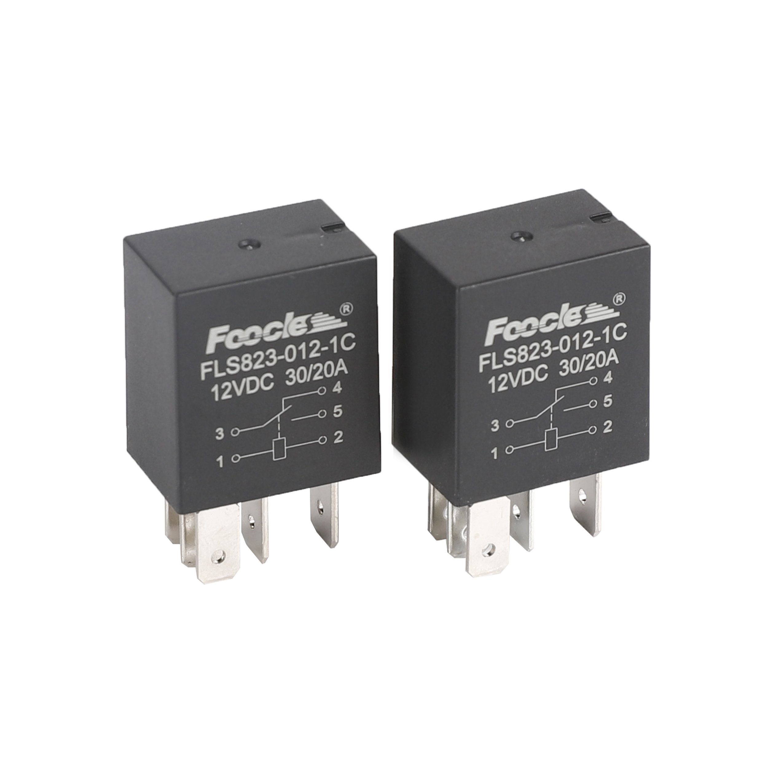 HFV6 12V 30A/20A Universal Type 5PINS Micro Auto Relay for Auto air Conditioning Motor Relay
