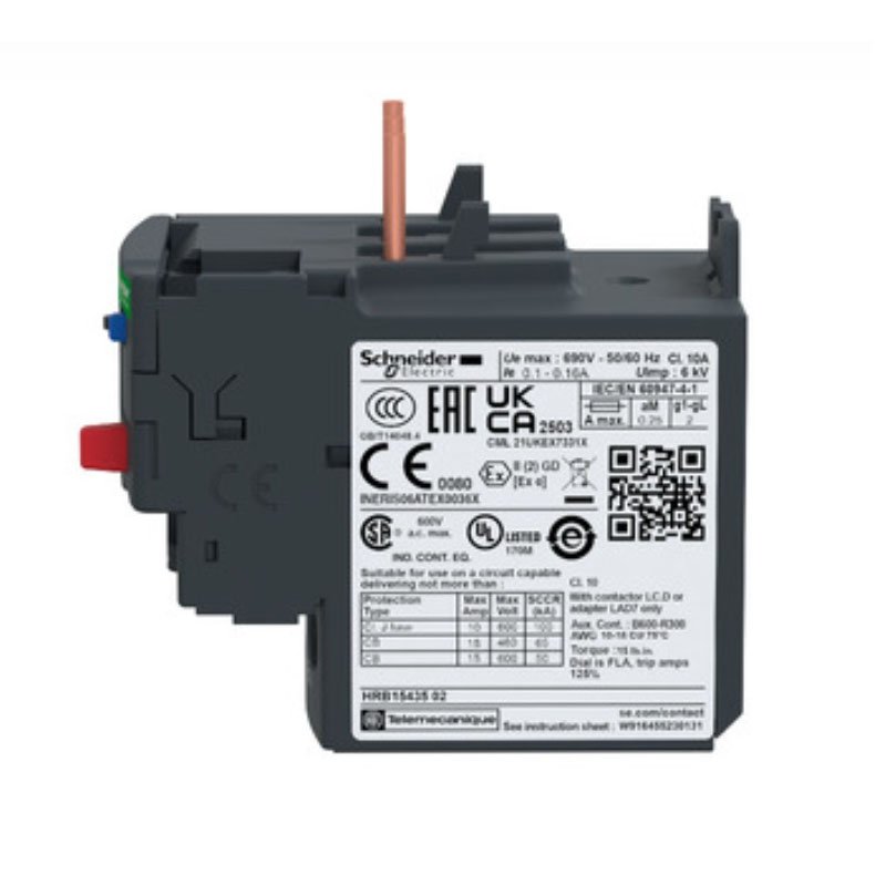 Schneider LRD-04 TeSys LRD Thermal Overload Relays - 0.4...0.63 a - Class 10A