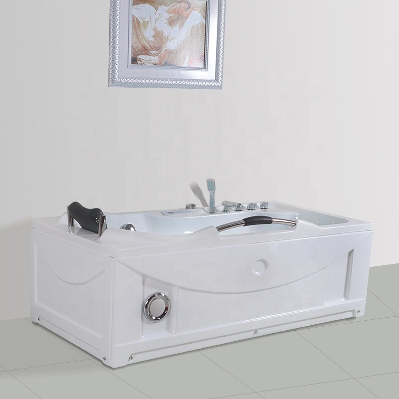 Hot Sale Cheap Luxury Bathroom Air Jet Acrylic whirlpool Indoor Hydro Massage American Bathtub