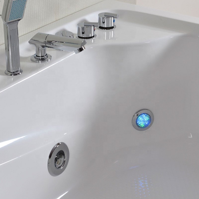 Hot Sale Cheap Luxury Bathroom Air Jet Acrylic whirlpool Indoor Hydro Massage American Bathtub