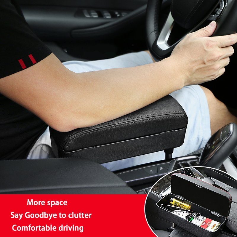 Car Seat Armrest Multi-function Storage Box Central Control Lift Armrest Universal Gap Box