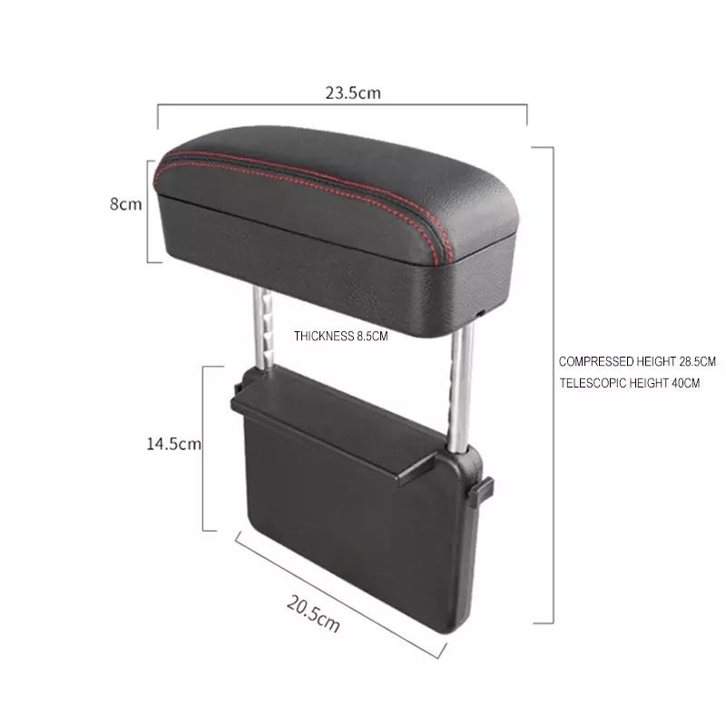 Car Seat Armrest Multi-function Storage Box Central Control Lift Armrest Universal Gap Box