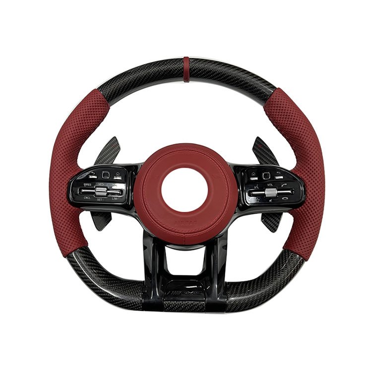 Full Leather Steering Wheel For Porsche Panamera Macan Cayenne 718 918 911 970 971 958 New Style steering wheel