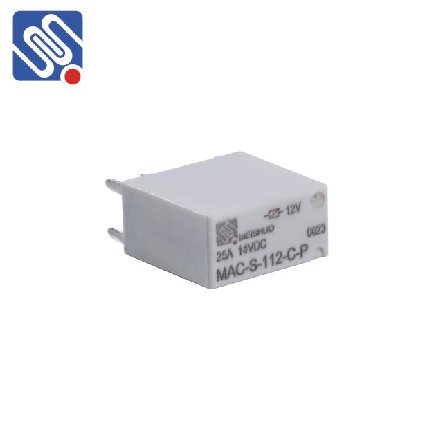 Meishuo MAC Automotive Car Relays 5pin 12V 25A 0.8W Coil Power 4 Pin Terminals Automotive Car Electric Relay