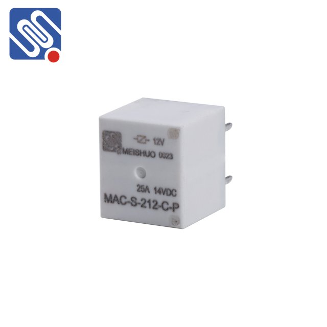 Meishuo MAC Automotive Car Relays 5pin 12V 25A 0.8W Coil Power 4 Pin Terminals Automotive Car Electric Relay