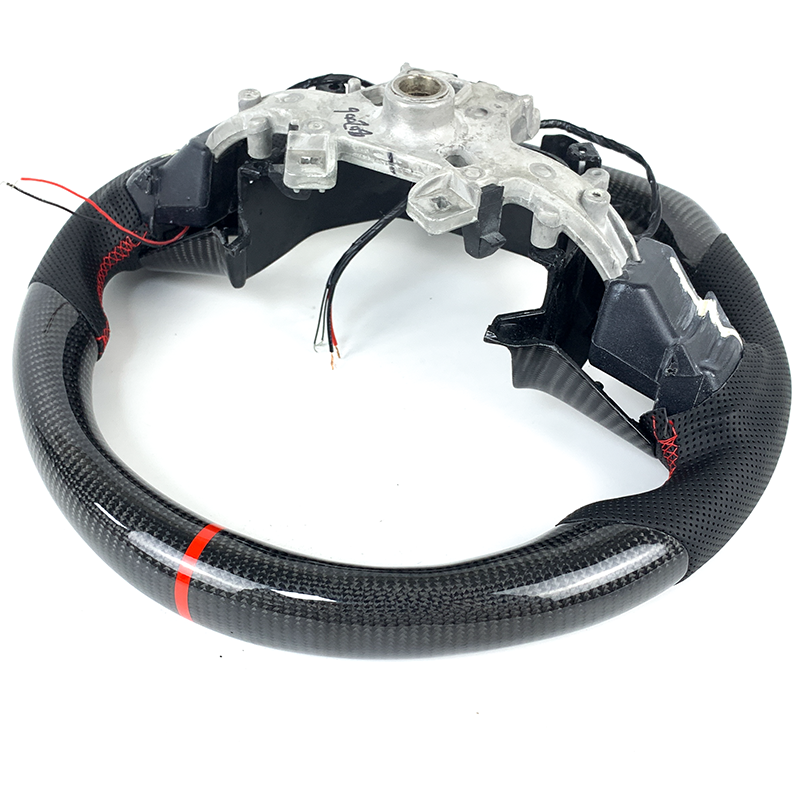 Carbon fiber steering wheel for Dodge Ram 1500 with LED display screen