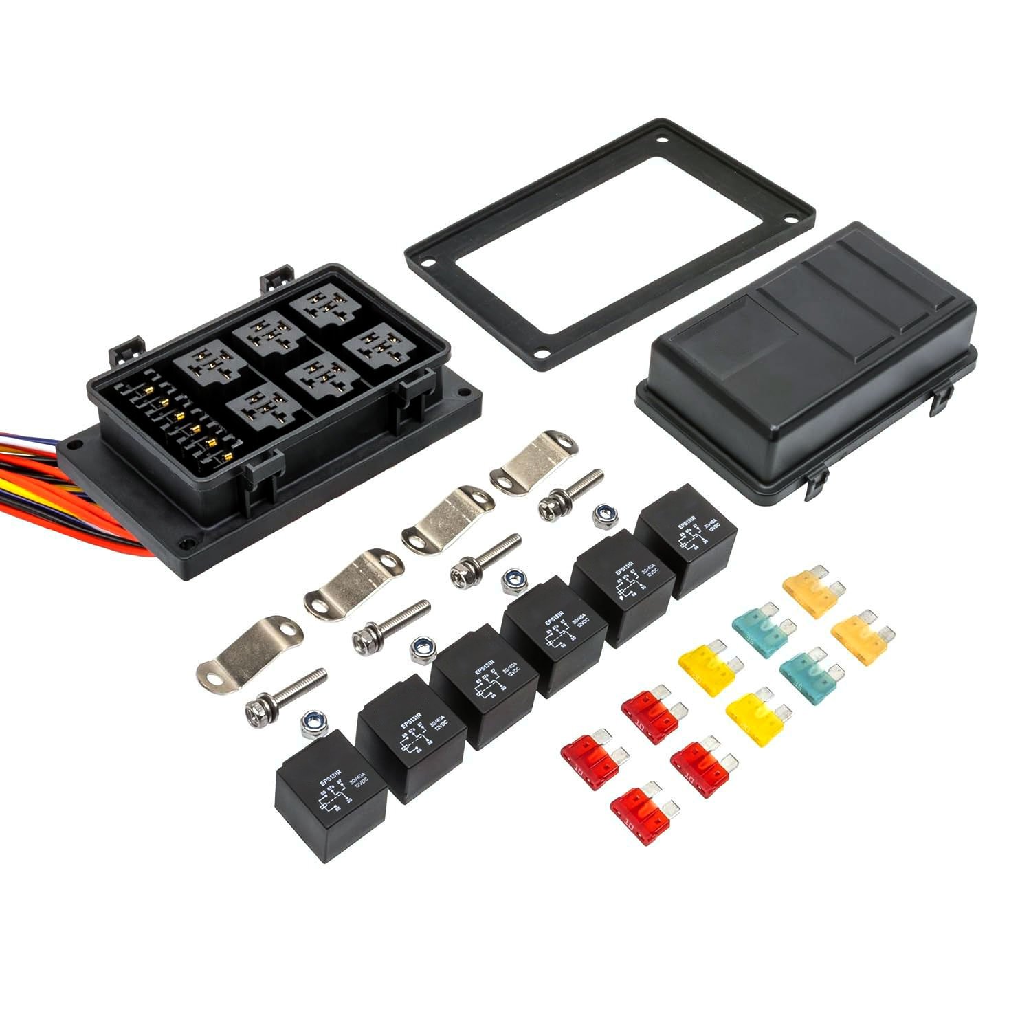 12V DC Auto Waterproof Relay Box & High Quality Waterproof Fuse Box
