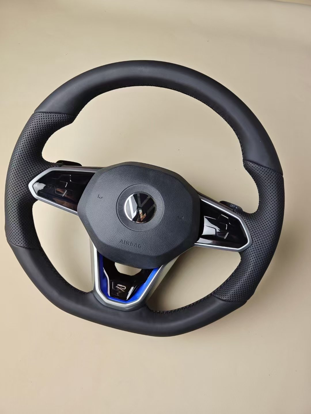 Original and New for Volkswagen Golf Arteon Polo GTI GTD VII Full Steering Wheel Sports Auto Accessories VW Vw Scirocco Vw Mk5