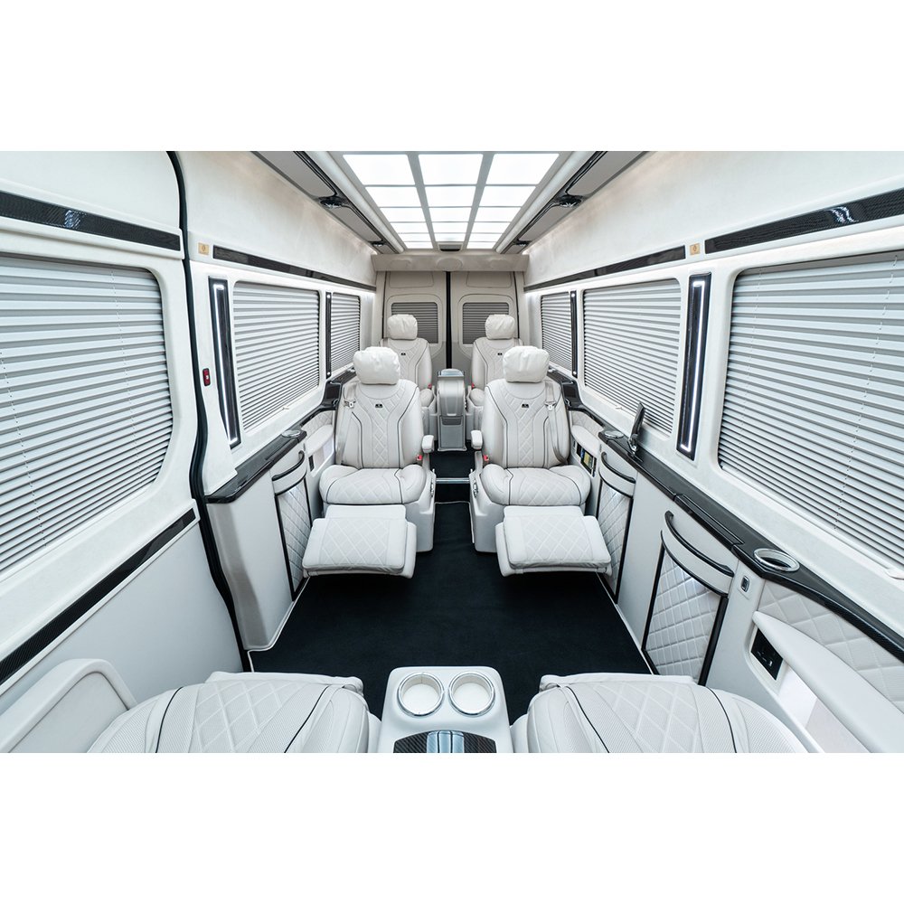Rear Rv Bed Seat for Mercedes maybach Jet Style Seats Sprinter Vip Luxury Recliner Car Seat Sprinter