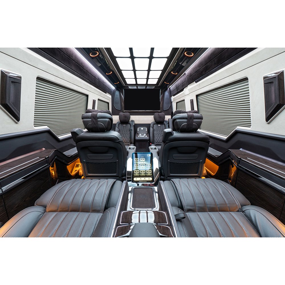 Rear Rv Bed Seat for Mercedes maybach Jet Style Seats Sprinter Vip Luxury Recliner Car Seat Sprinter