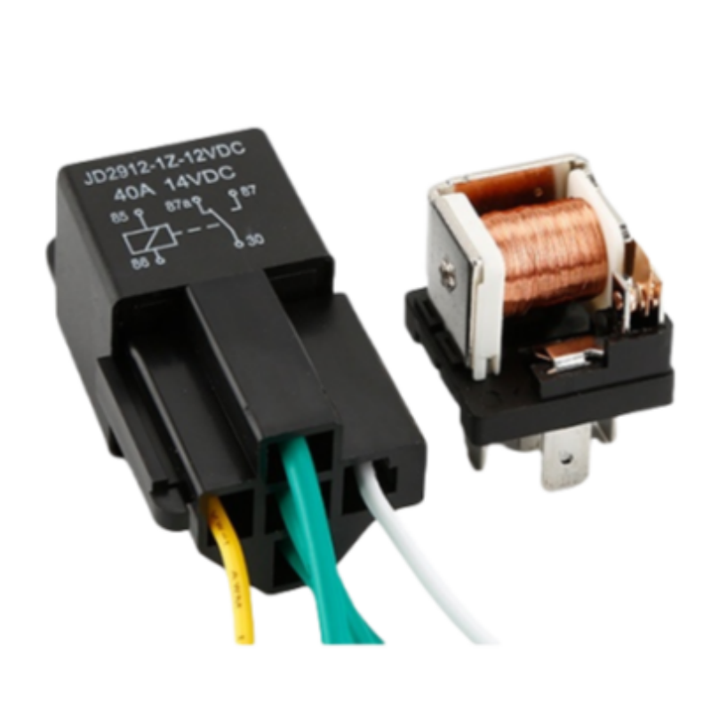 Automotive Truck Relay 4 Pin/5 Pin 40a 12v 24v Relay Box Waterproof Universal Relay