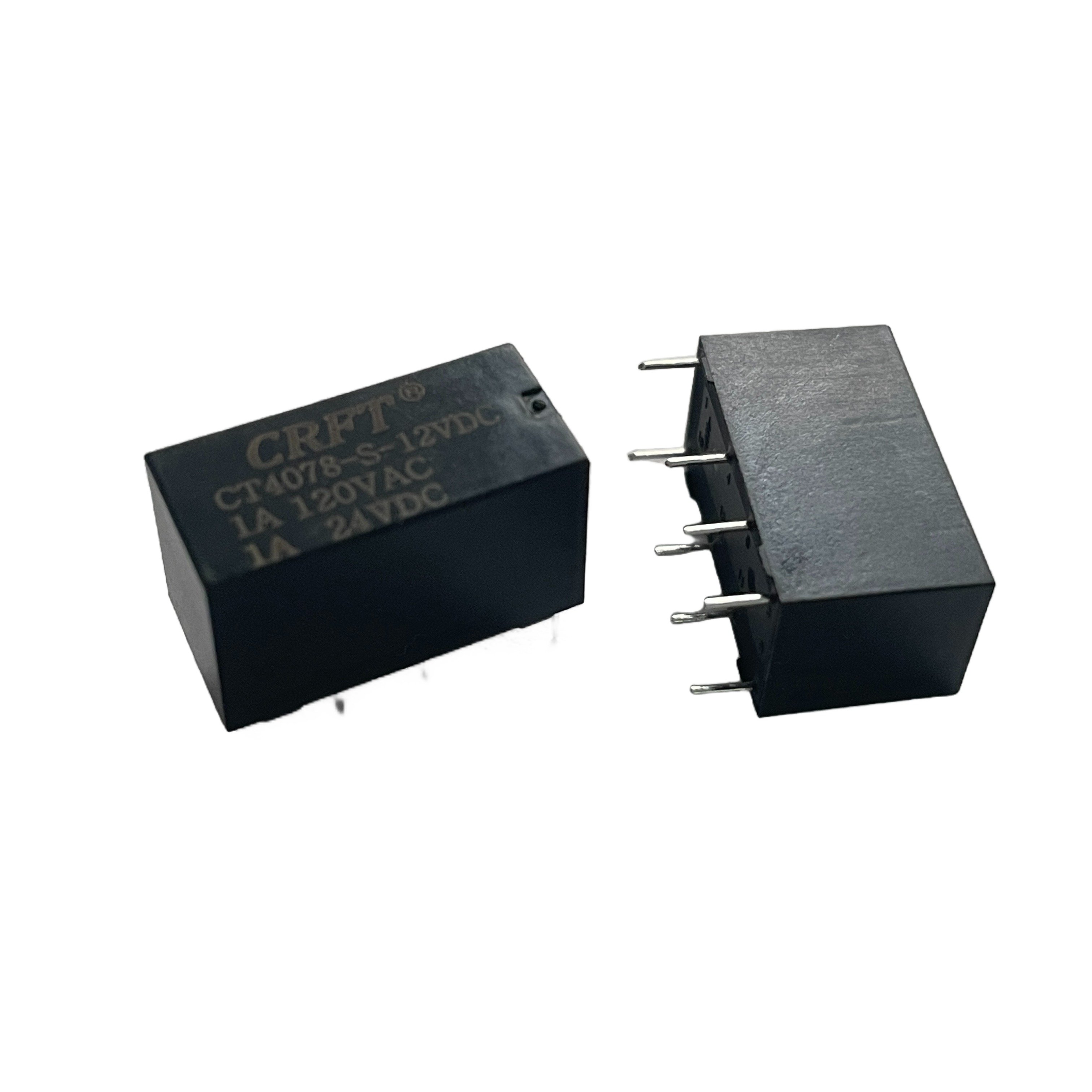CT4078 2 Form C 8PIN DPDT Signal Relay for Communication 5v 9v 12v 24v Power Relay PCB Relay