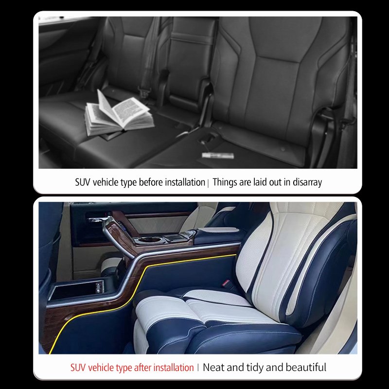 Business Van Nanny Car with Interior Compressor Armrest Box Multi-function with Refrigerator