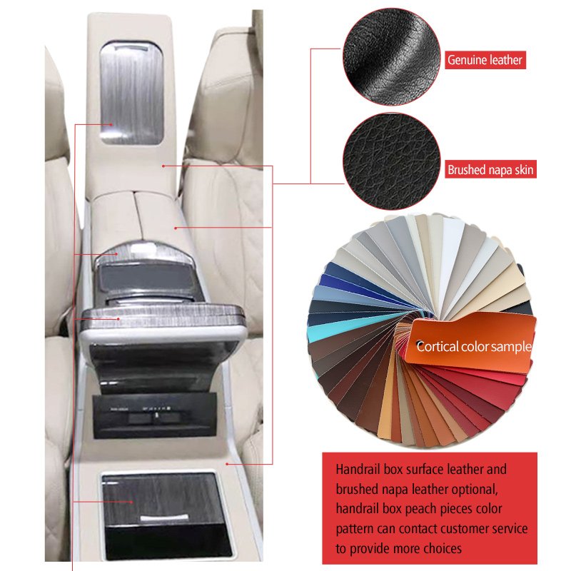 Business Van Nanny Car with Interior Compressor Armrest Box Multi-function with Refrigerator