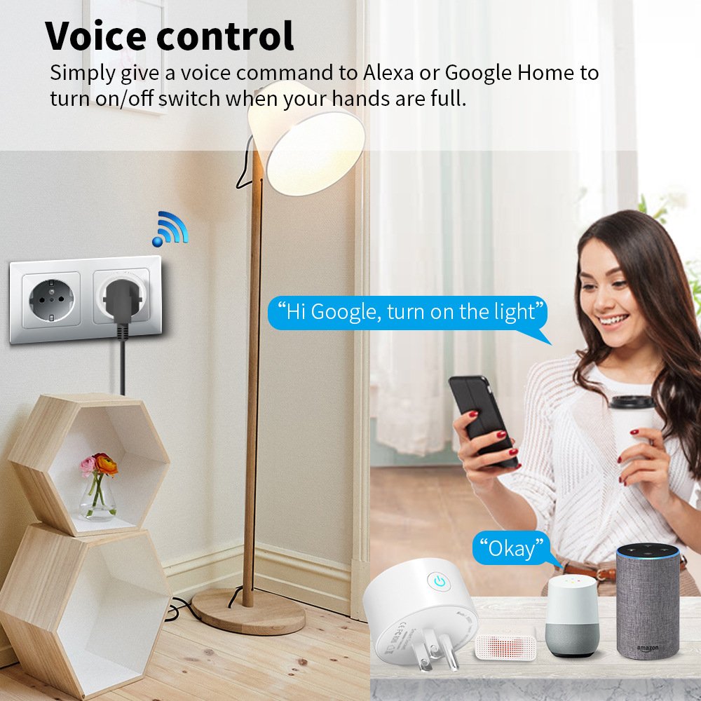 X507-1 ODM US Wifi Homekit Bk7231n Smart Socket Can Flash Firmware Tasmota Plug Esp8285 Smart Plug Tooya Bsd01 Smart Wall Socket