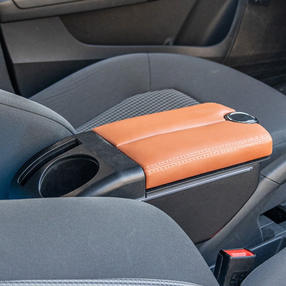 Factory Hot Sell Car Armrest Storage Box Center Console With USB Cup Holder Wireless Charge for Most of Car