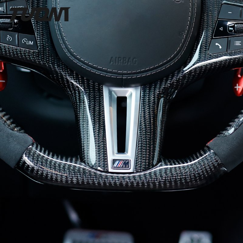 Wholesale Price Alcantar-a Leather Carbon Fiber Fit For BMW G20 G28 G30 Multi-Function Steering Wheel