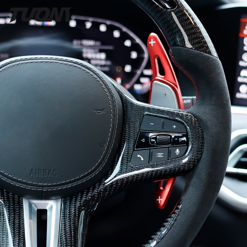 Wholesale Price Alcantar-a Leather Carbon Fiber Fit For BMW G20 G28 G30 Multi-Function Steering Wheel