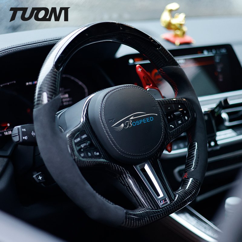 Wholesale Price Alcantar-a Leather Carbon Fiber Fit For BMW G20 G28 G30 Multi-Function Steering Wheel