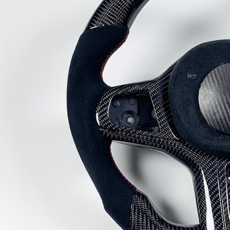 Car Steering Wheel Carbon Fiber For BMW G30 G20 G01 G02 G05 G06 G07 M4 M5 F90 M8 X3M X4M X5M X6M F40 F44 F97 F98 F95 F96 G11 G12