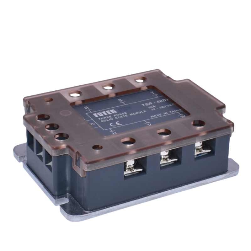 Fotek TSR-25DA High Voltage Three-Phase Solid-State Relay Module 25A/40A/50A/75A DC Control SSR Auto Protective Use Sealed"