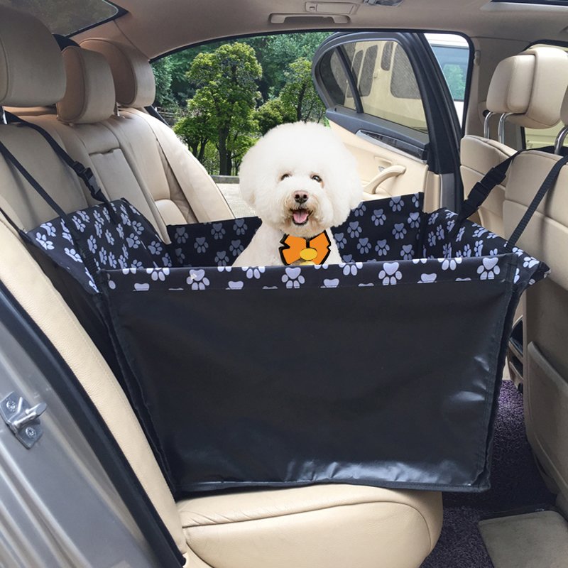 Wholesale Washable Reusable Car Armrest Pet Safety Seat Dog Car Seat Bed With Side Flap