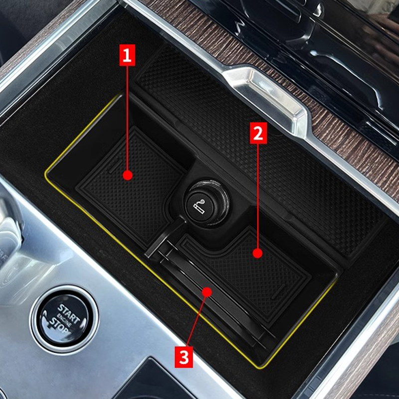 Central Control Multi-functional Storage Rack for Range Rover Vogue 2023+ Automotive Interior Accessories