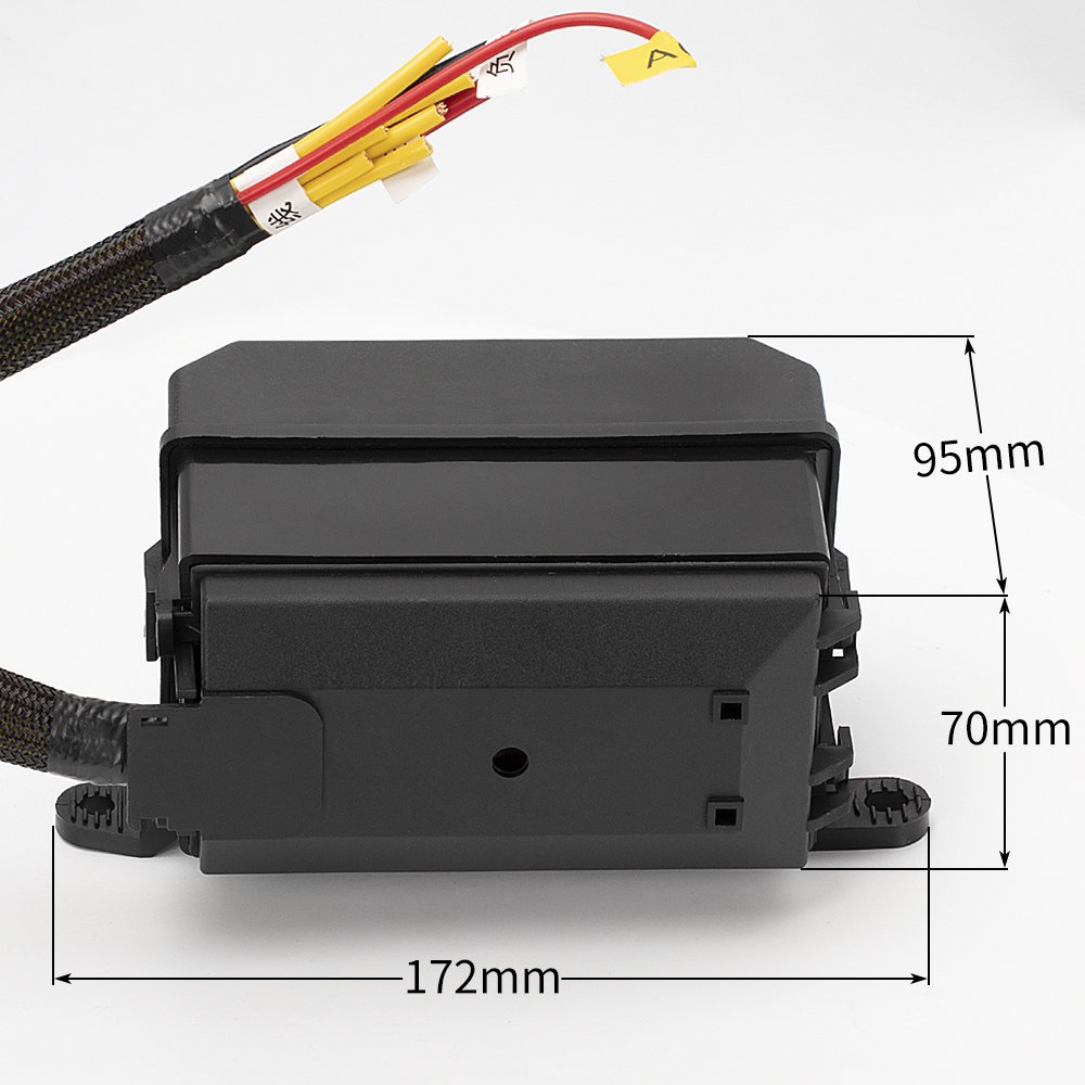 12V Auto Relays Socket Control Box Waterproof 6Way Fuse Box Fuse Box Relay Wired Wireless Control for Auto Car