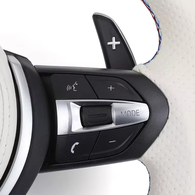 Upgrade M Sport Heated Perforated Leather Steering WHeel for BMW F10 M5 F90 F30 F20 X5 E70 X6 X6M E71 E46 M3 E39 E60 E92 Z4 M4