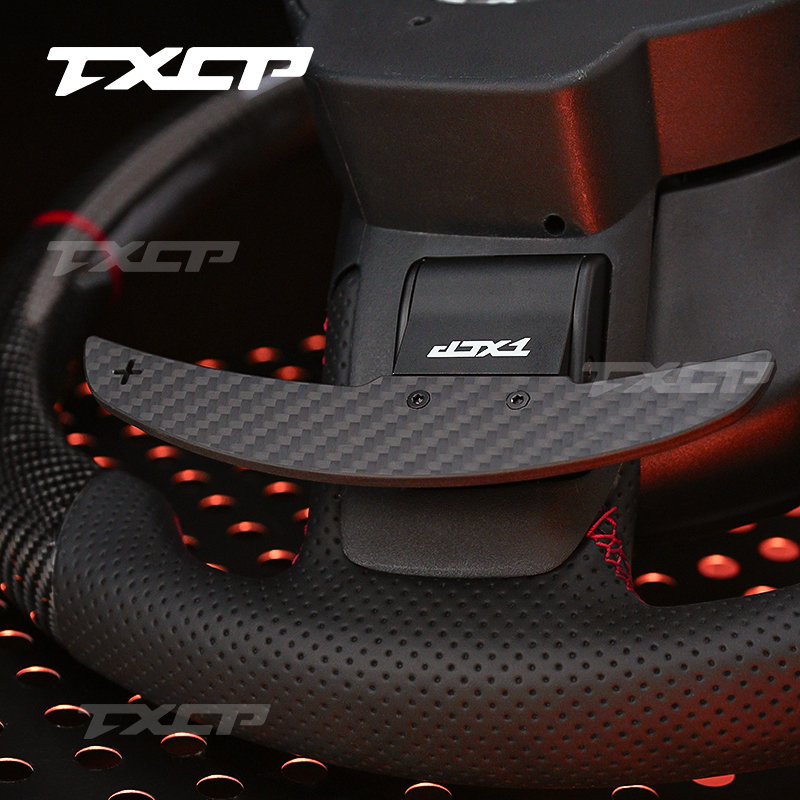 Car interior accessories steering wheel carbon fiber magnetic shift paddle for ford 2015 2016 2017 2018 2019 2020-2023 Mustang